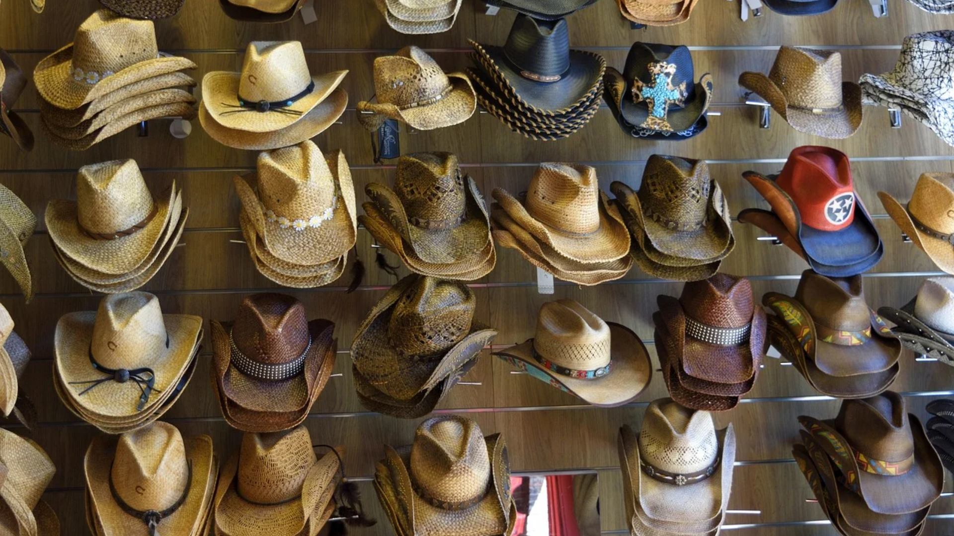 Cowboy Hats in Store