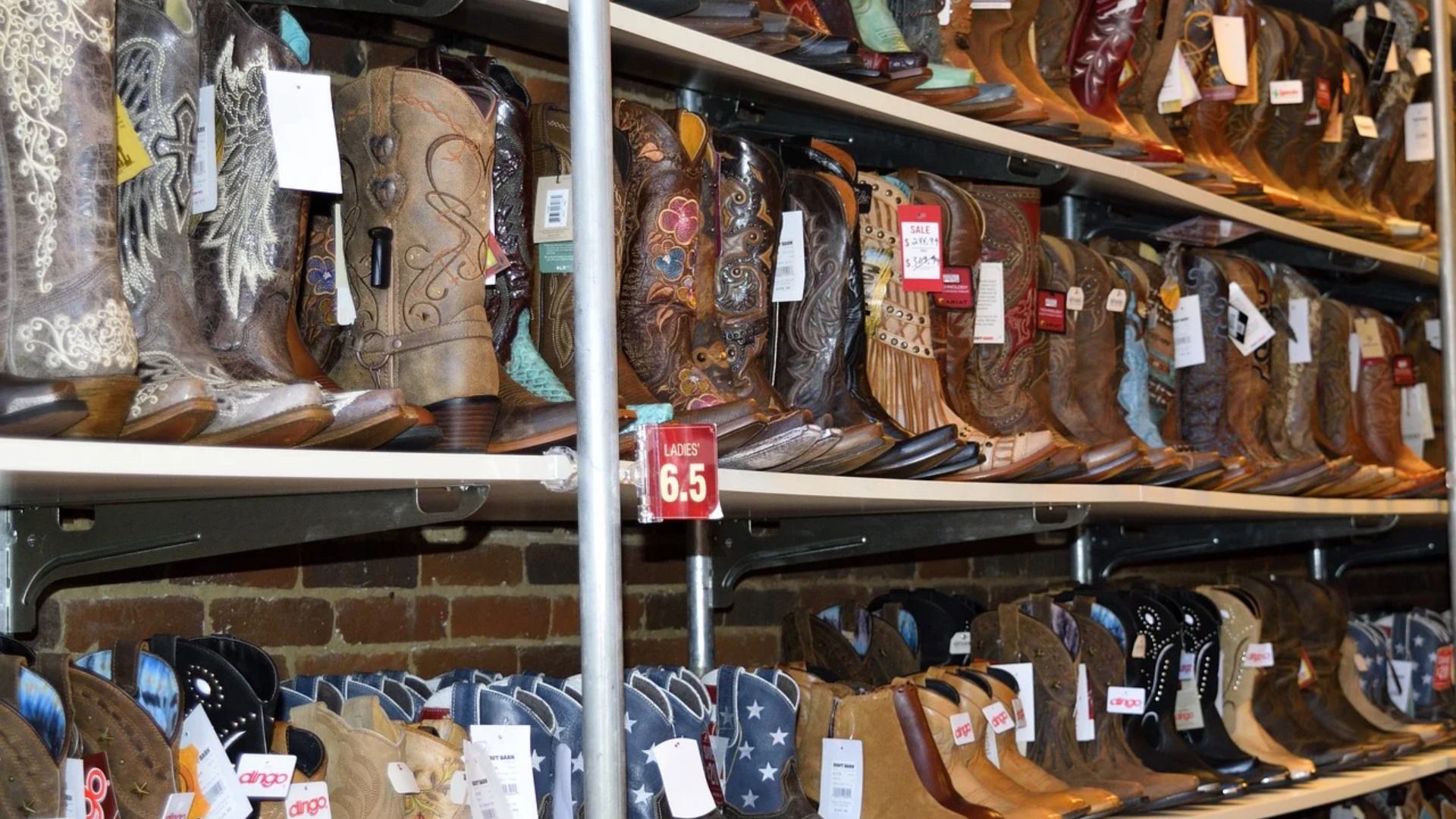 Cowboy Boots in Store